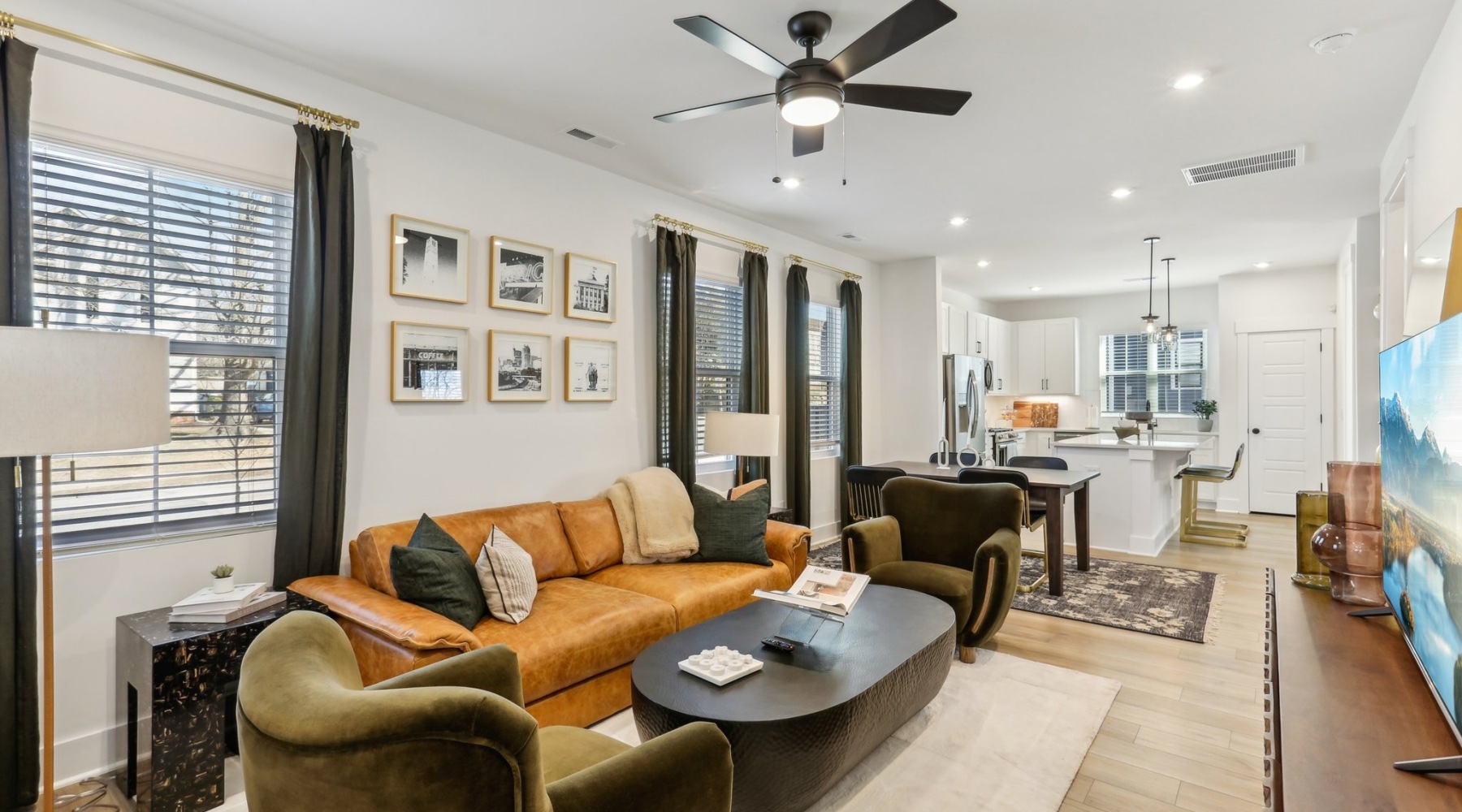 Open-Concept Floor Plans Open Concept Apartment with Updated Kitchen