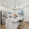 Spacious kitchen with White Cabinetry